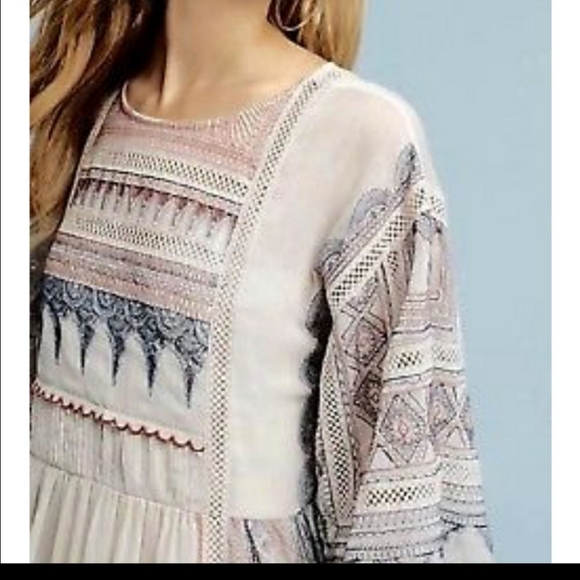 Maeve embroidered boho maxi dress - Picture 2 of 11